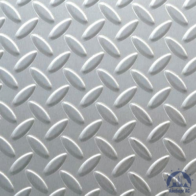 Рифлёный алюминиевый лист "Чечевица" 1,5х1500х3000 мм 1105 купить в Твери