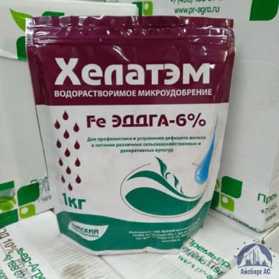 Удобрение ХЕЛАТЭМ Fe 6 Fe EDDHA (ЭДДГА) 6 % купить в Твери