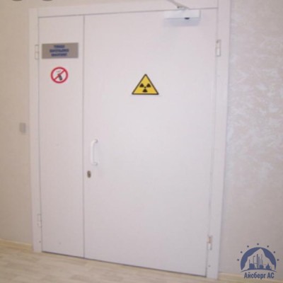 Рентгенозащитная алюминиевая дверь 1070х2080-1 мм купить в Твери